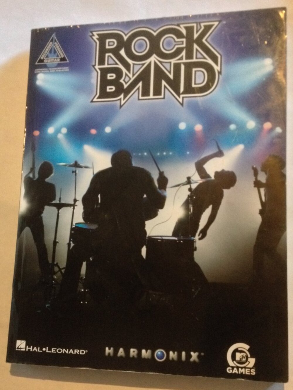 Rock Band Guitar Songbook in Standard Notation & Tab by Hal Leonard Paperback